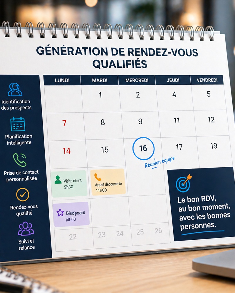 Génération de rendez-vous qualifiés